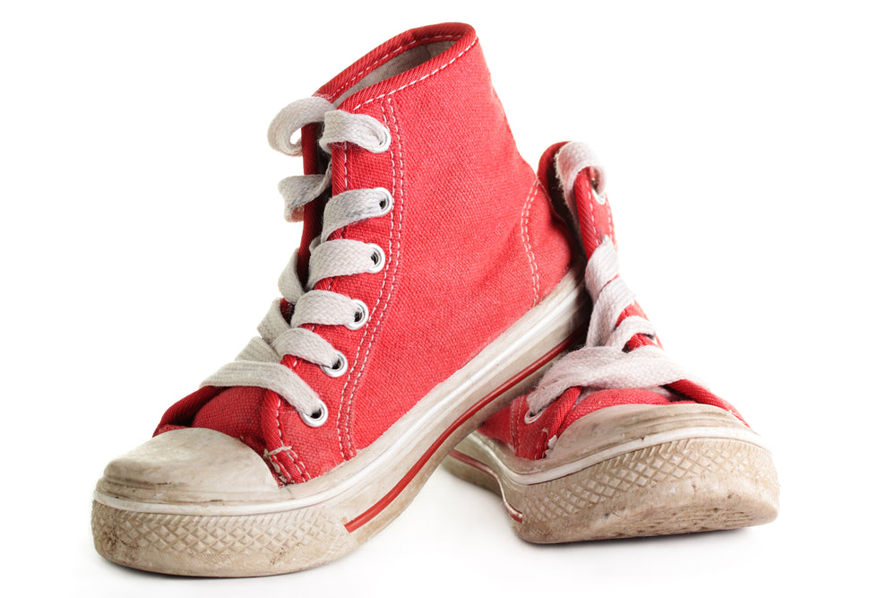 scuff marks on shoes