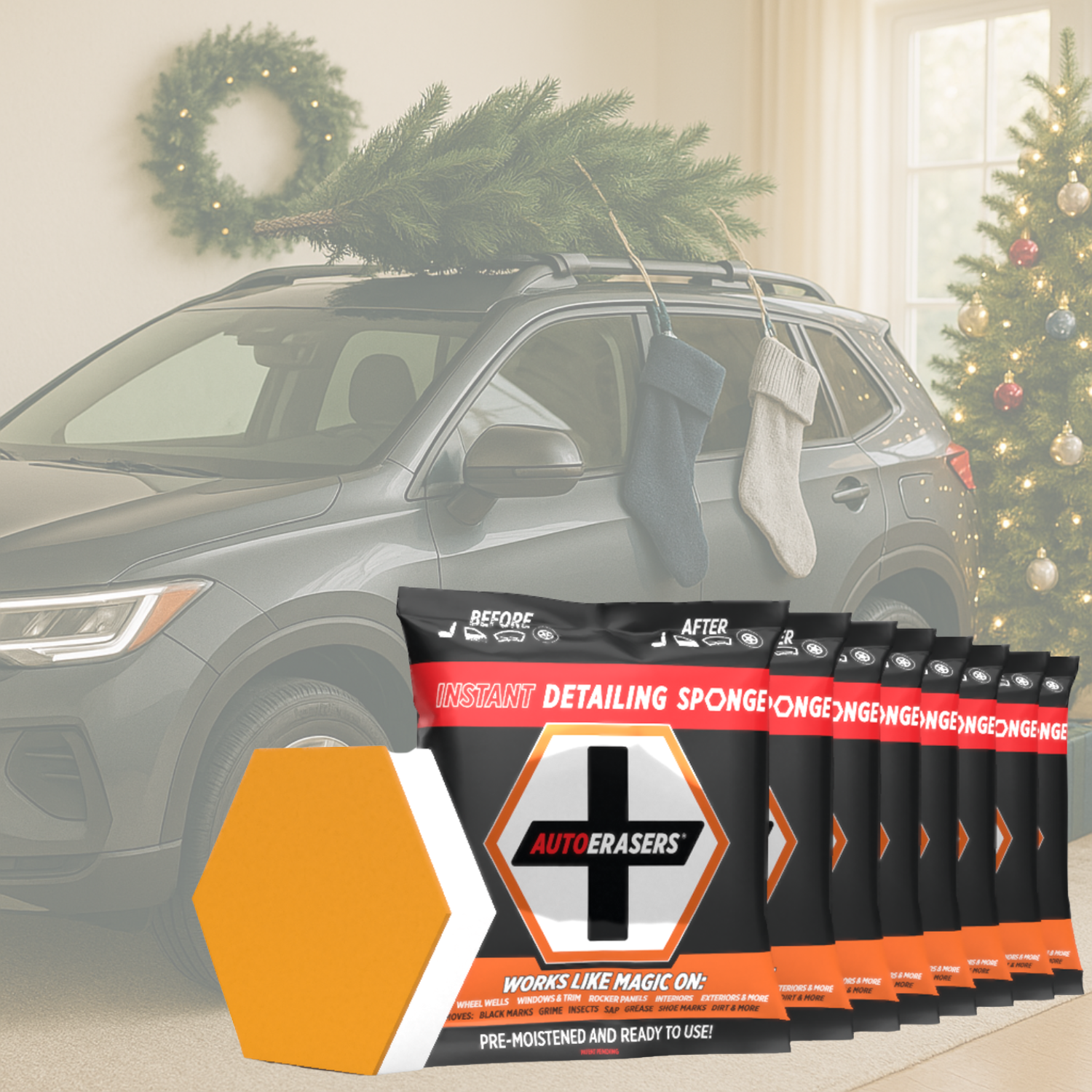 Instant cleaner gift set for car lovers